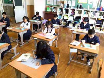 2.13 12年書写　水筆を使って (7)